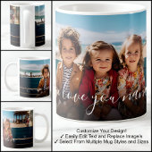 Mug Nous Vous Aimons Nana Beau Un Modèle photo Texte