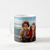 Mug Nous Vous Aimons Nana Beau Un Modèle photo Texte (Devant gauche)