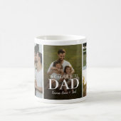 Mug Nous vous aimons Papa 5 Collage de photos (Centre)