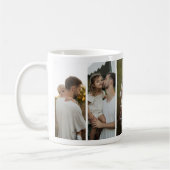 Mug Nous vous aimons Papa 5 Collage de photos (Gauche)