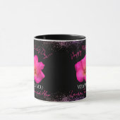 Mug Nous vous aimons - Rose de la fête des mères (Centre)