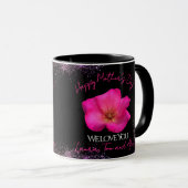 Mug Nous vous aimons - Rose de la fête des mères (Devant droit)