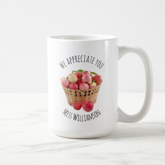 Mug NOUS VOUS APPRÉCIONS | Appréciation de l'enseignan (Droite)