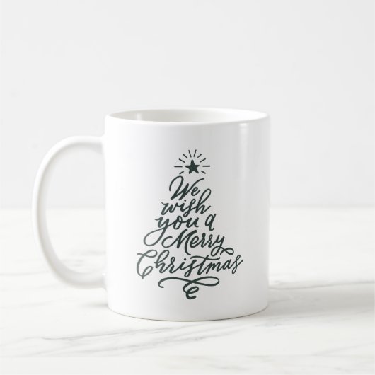 Mug Nous Vous Souhaitons Joyeux Noël (Gauche)