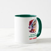 Mug Nous vous souhaitons un Joyeux Noël (Devant droit)