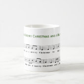 Mug Nous vous souhaitons une joyeuse musique de Noël (Centre)