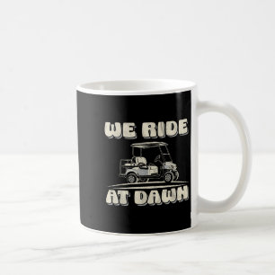 Mug Nous Voyageons À Dawn Golf Car Devis Pour Les Amat