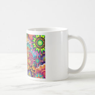 Mug Nouveau Arrière - plan Abstrait coloré