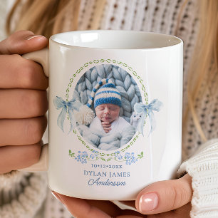Mug Nouveau Bébé Aquarelle Grandmillenial Noeuds Cadea