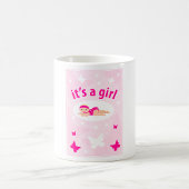 Mug Nouveau bébé Faire-part fille