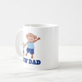 Mug Nouveau cadeau de papa (Devant gauche)