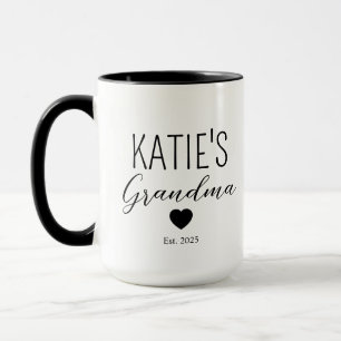 Mug Nouveau cadeau grand-père et grand-mère à café