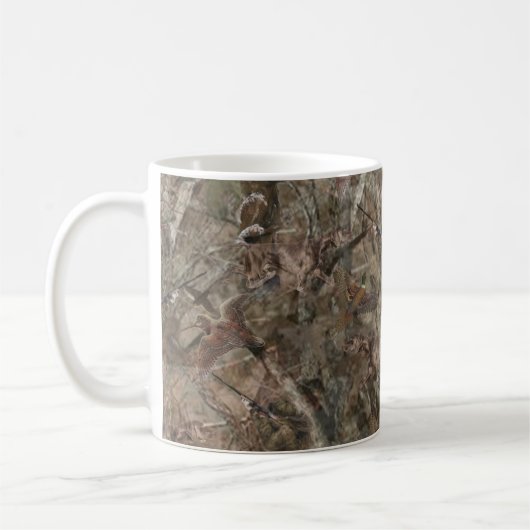 Mug Nouveau camouflage de conception pour le chasseur (Gauche)