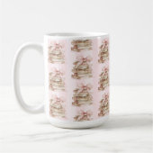 Mug Nouveau chapitre rubans roses (Gauche)