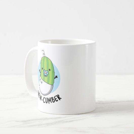 Mug Nouveau concombre Funny Veggie Cucumber Pun (Devant gauche)