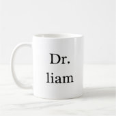 Mug Nouveau Dr Gift, Diplôme de doctorat Cadeau étudia (Gauche)