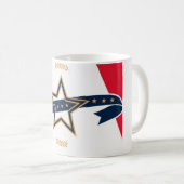 Mug Nouveau drapeau de Montgomery, Alabama (Devant droit)