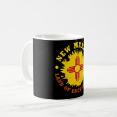 MUG NOUVEAU DRAPEAU D'ÉTAT DU MEXIQUE (Devant gauche)