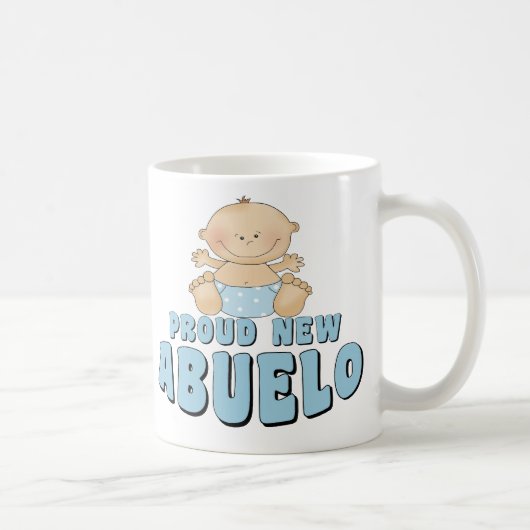 Mug NOUVEAU garçon FIER d'ABUELO (Droite)