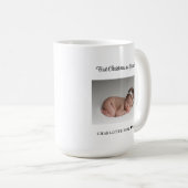 Mug Nouveau grand-mère Noël premier comme grand-mère (Devant droit)