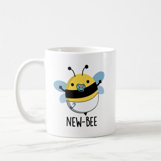 Mug Nouveau jeu de mots pour insectes amusant d'abeill (Gauche)