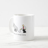 Mug Nouveau job Félicitations Circus Cartoon (Devant gauche)