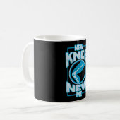 Mug Nouveau Knee New Me Knee Remplacement du genou (Devant gauche)