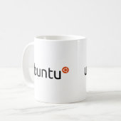 Mug Nouveau logo d'Ubuntu (Devant gauche)