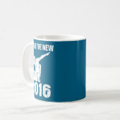 Mug Nouveau Mème 2016 (Devant gauche)
