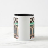 Mug Nouveau-Mexique, Albuquerque. Le 66 Diner le long (Centre)