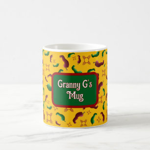 Mug Nouveau-Mexique Chile rouge et verte Tamales Zia N