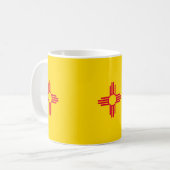 Mug Nouveau-Mexique État Drapeau (Devant gauche)