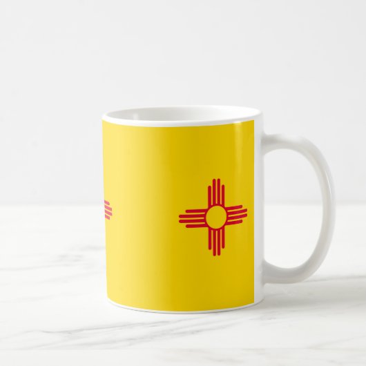 Mug Nouveau-Mexique État Drapeau (Droite)