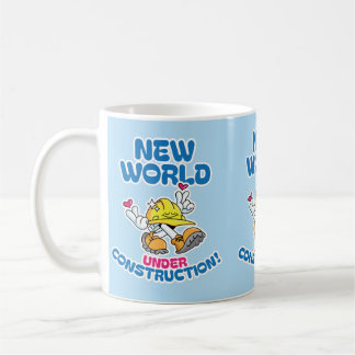 Mug Nouveau Monde en Construction - Bénévole JW