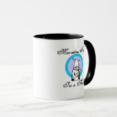 Mug Nouveau Moo-velous Maman Tshirts et cadeaux (Devant droit)