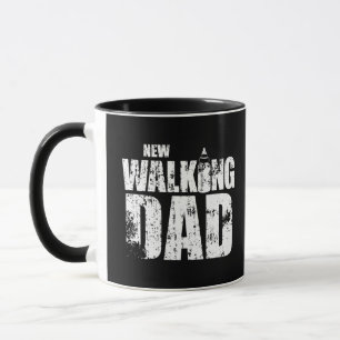 Mug Nouveau papa de marche drôle