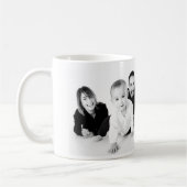 Mug Nouveau papa de première fête des pères heureuse (Gauche)