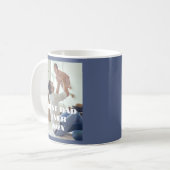 Mug Nouveau papa meilleur jamais - Photo complète pers (Devant gauche)
