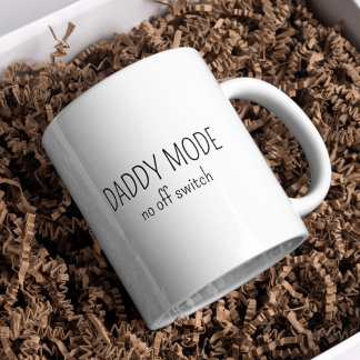 Mug Nouveau Papa Mode Papa Drôle Typographie Minimalis
