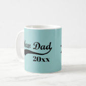 Mug Nouveau papa Mug, texte personnalisé (Devant gauche)