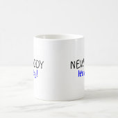Mug Nouveau papa son un bleu de garçon (Centre)