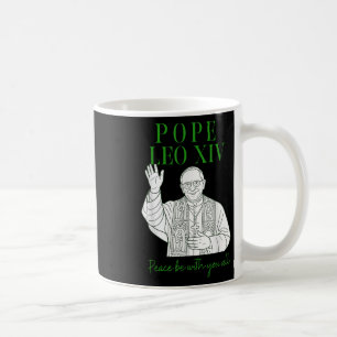 Mug Nouveau Pape Leon Xiv Papa Christian, Habemus Papa
