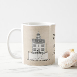 Mug Nouveau phare London Ledge - Connecticut - SBD