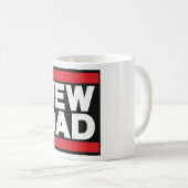 Mug Nouveau rouge de papa (Devant droit)