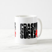 Mug Nouveau se briser suce le blanc (Devant droit)