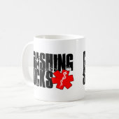 Mug Nouveau se briser suce le blanc (Devant gauche)