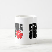 Mug Nouveau se briser suce le blanc (Centre)