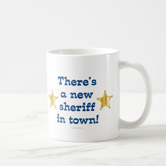 Mug Nouveau shérif en ville (Droite)