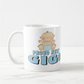 Mug Nouveau T-shirt fier de Gigi (Gauche)