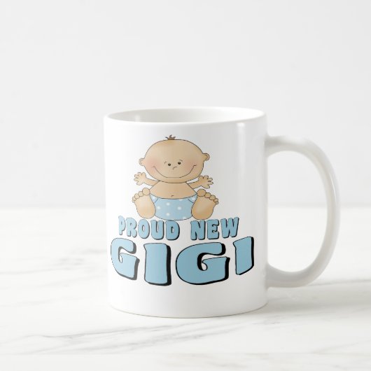 Mug Nouveau T-shirt fier de Gigi (Droite)